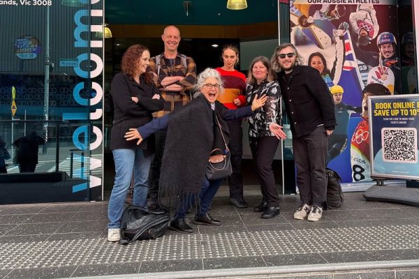 Staff outside the Rink - Emma Borland 1